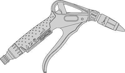 MultiFLOW Air And Fluid Gun 11 210 0400
