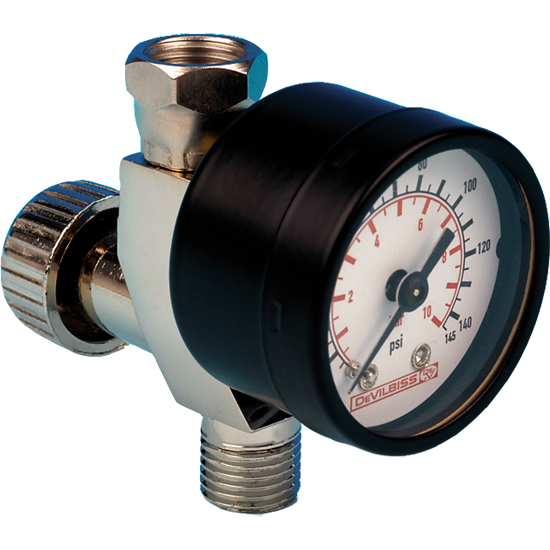 Luftregulator Med Manometer 1/4" HAV-501