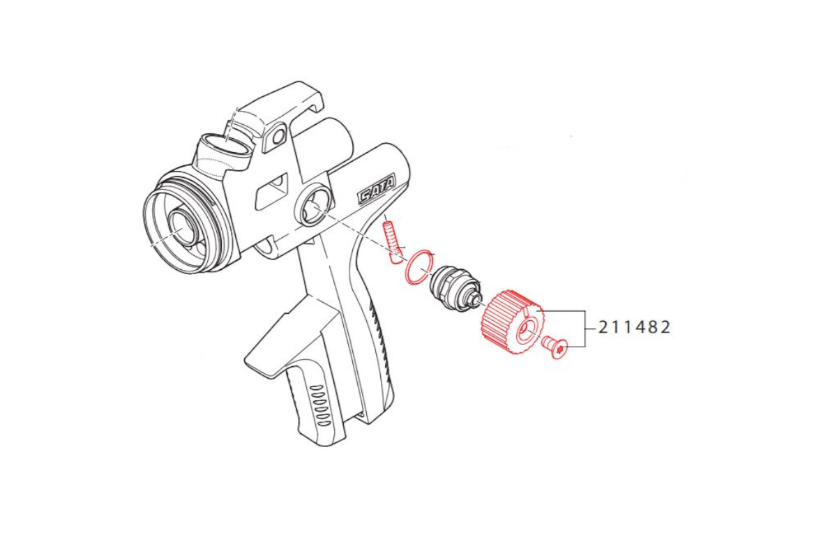 Kontrolknap Med Skrue 211482