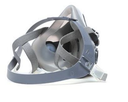 7503 Half Facepiece Reusable Respirator Large back