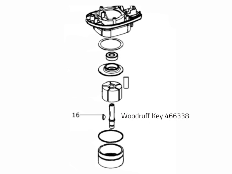 Woodruff Nøgle 466338