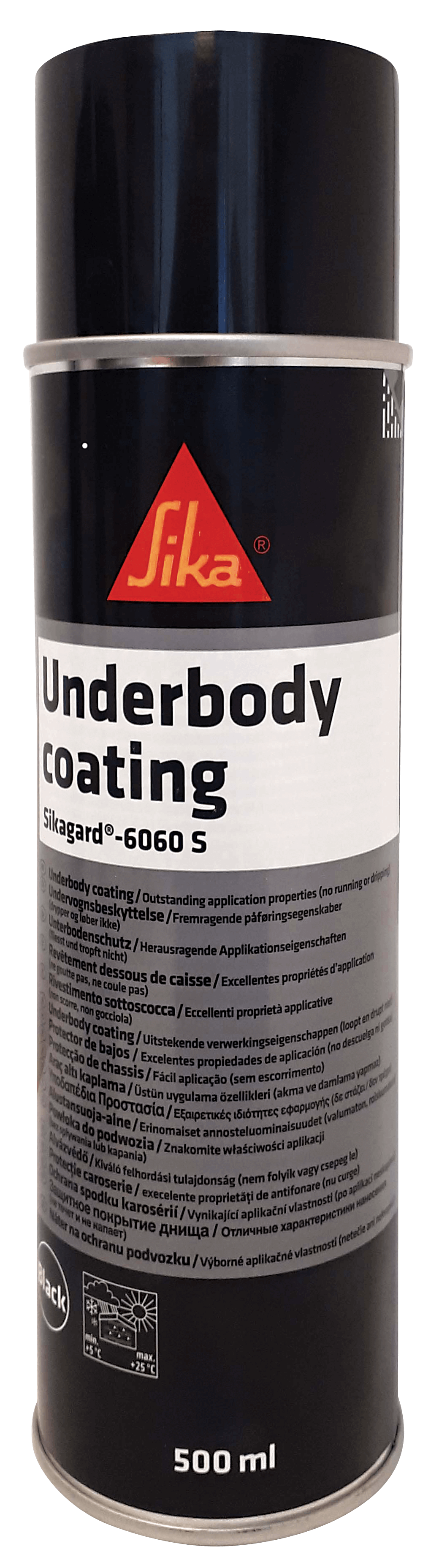 SikaGard-6060 S Undervognsbeskyttelse Spray Sort