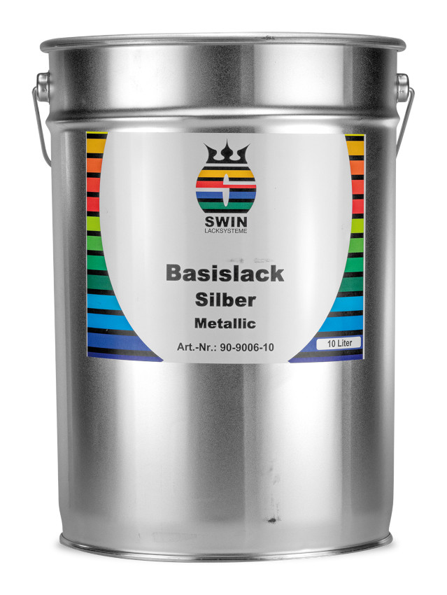 90-9006-10 Basislack Silber Metallic Ral 9006 Hvidaluminium