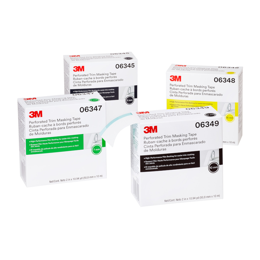 Perforeret Trim Masking Tape 50,8mm x 10 M