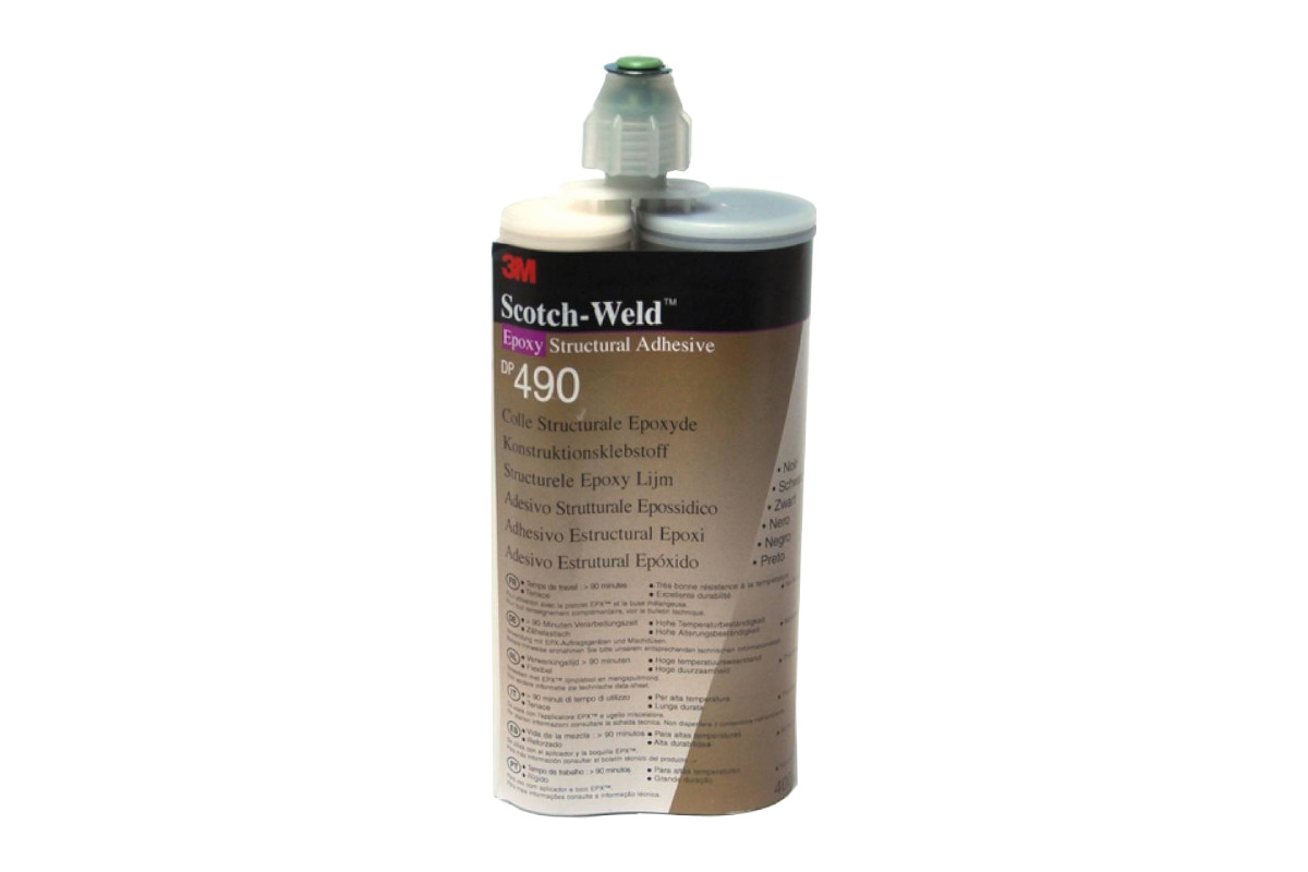 Scotch-Weld Epx Højtydende Epoxy Lim Dp490 Sort 400 Ml