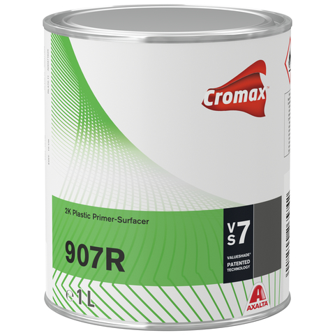 907R 2K Plastik Primer-Surfacer Sort Vs7