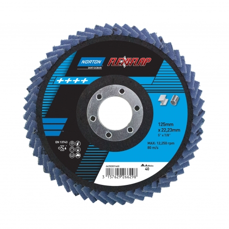 Flexi-Flap Discs 125 X 22 Mm P40