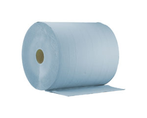 60-135 Aftørringspapir Blå 3-Lags 38 X 37 Cm 1000 Ark