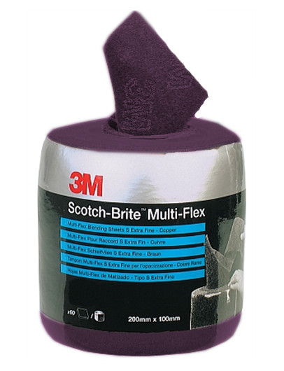 Scotch-Brite Multi-Flex Slibeark Rulle 200 X 100 Mm Meget Fin
