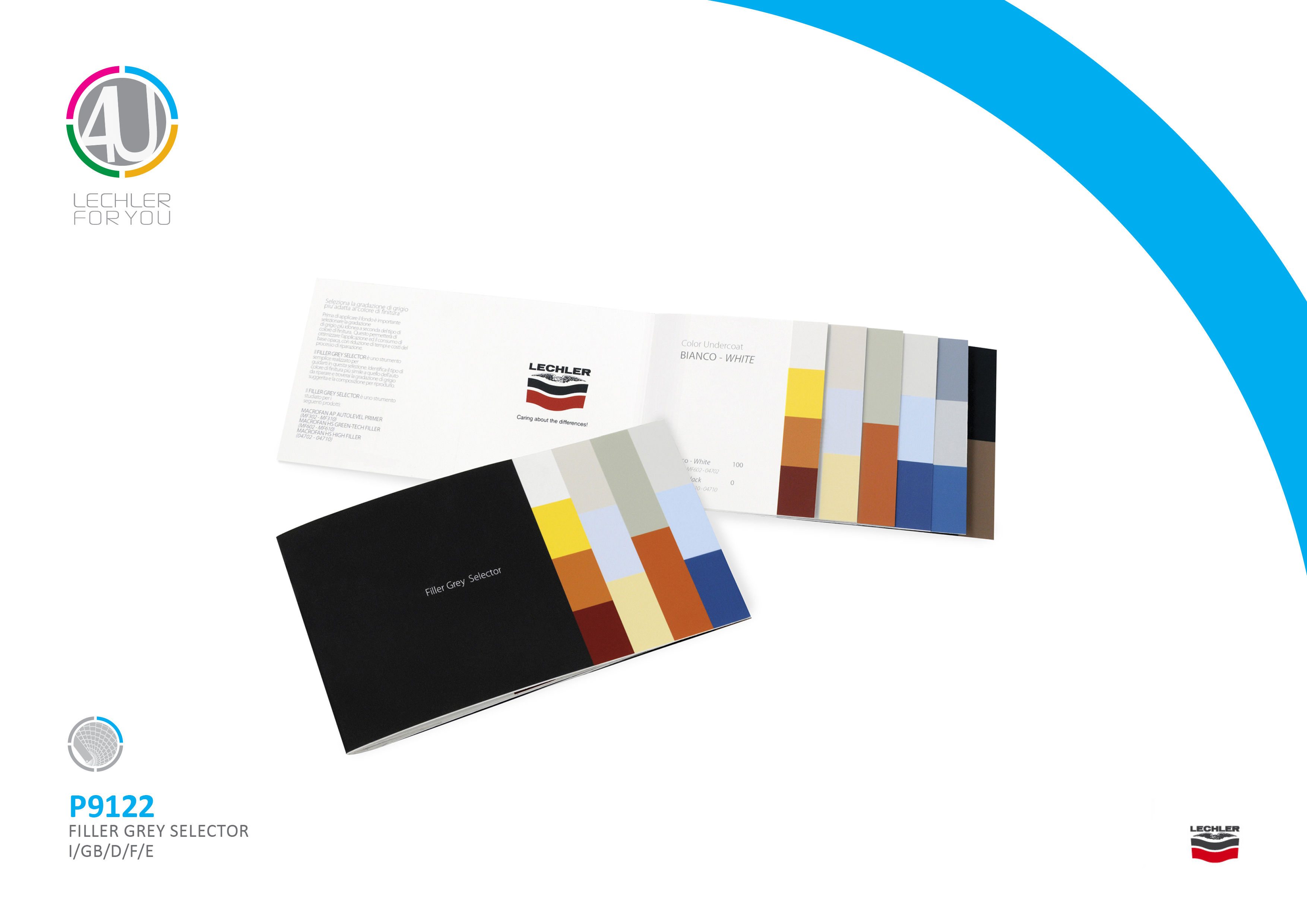 P9122 Filler Gråskala Farvevifte