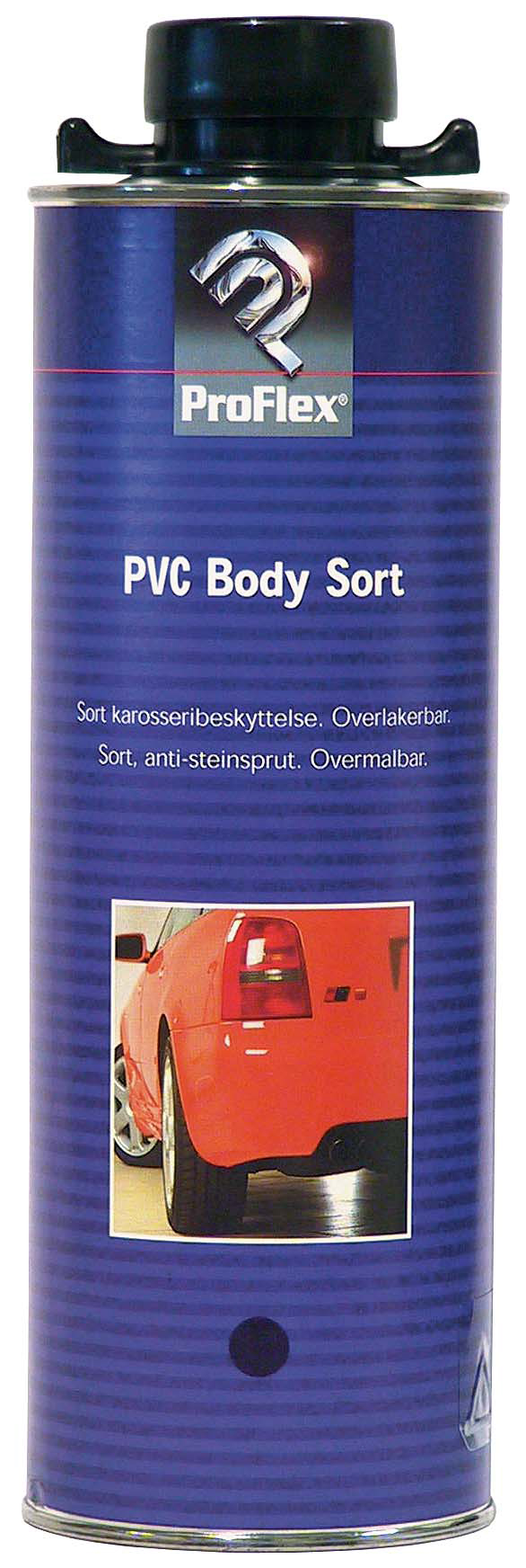Proflex Pvc Stenslagsbeskyttelse Sort 150284