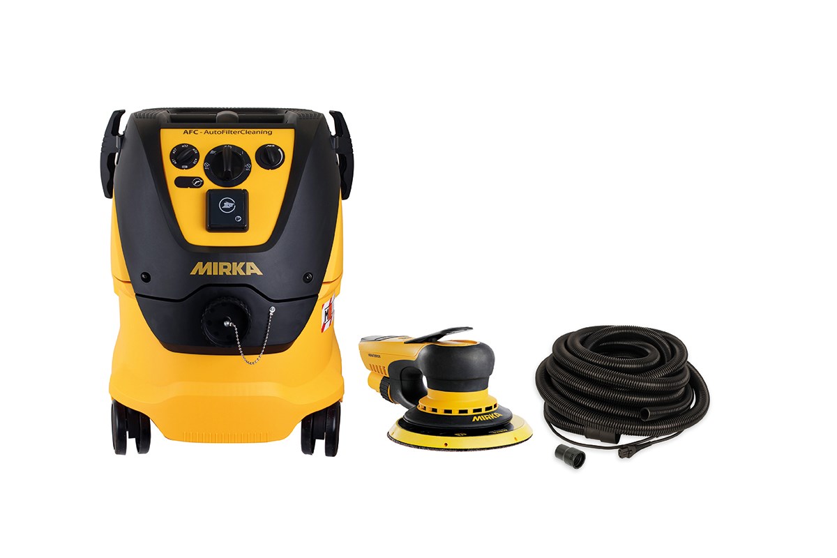 Deros 650Cv 150Mm 5.0 & Støvsuger 1230 M Afc + Slange 10M