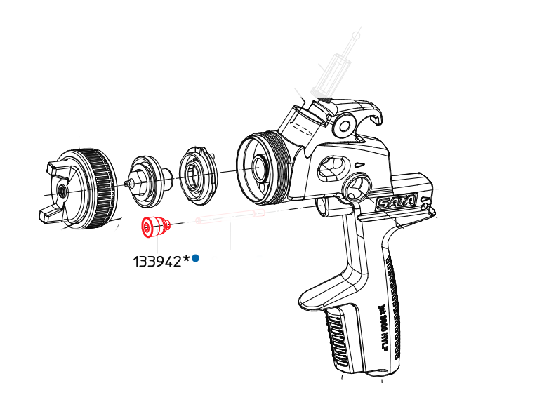 Bushing Luftstempel Til 3000