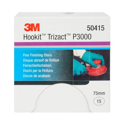 50415 Trizact Fin Fineringsdisk 75 Mm P3000