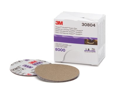 3M Trizact Hookit Foam Disc 75mm P8000