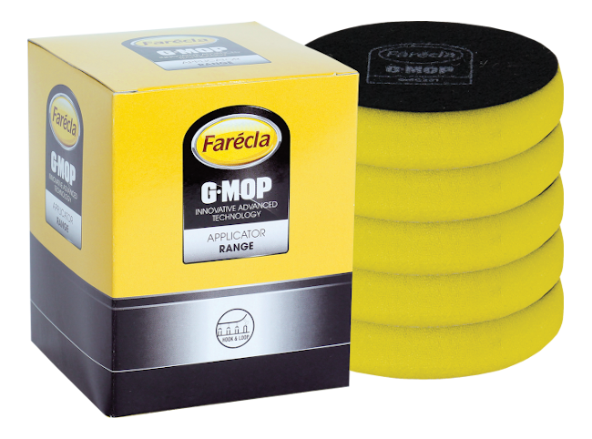 GMC312 G Mop Yellow Compounding Foam Pad 75mm