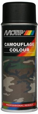 Camouflage Lak Sort (Ral 9021)