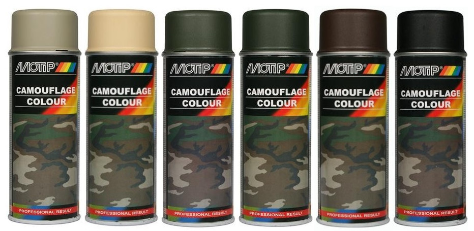 Camouflage Spraymaling