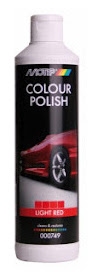 Farvepolitur Lys Rød