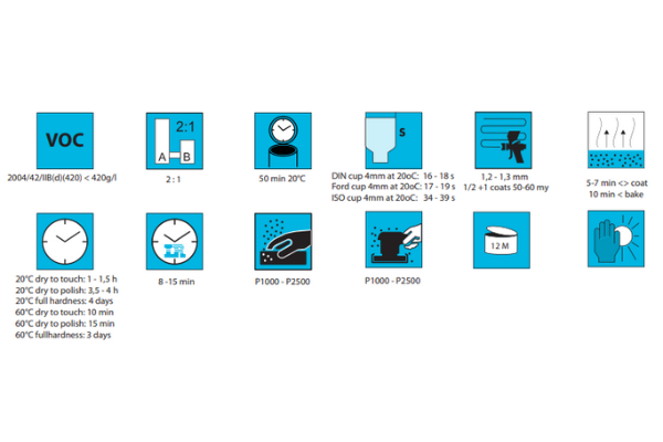 70-270 2K Xpress Clearcoat 2:1