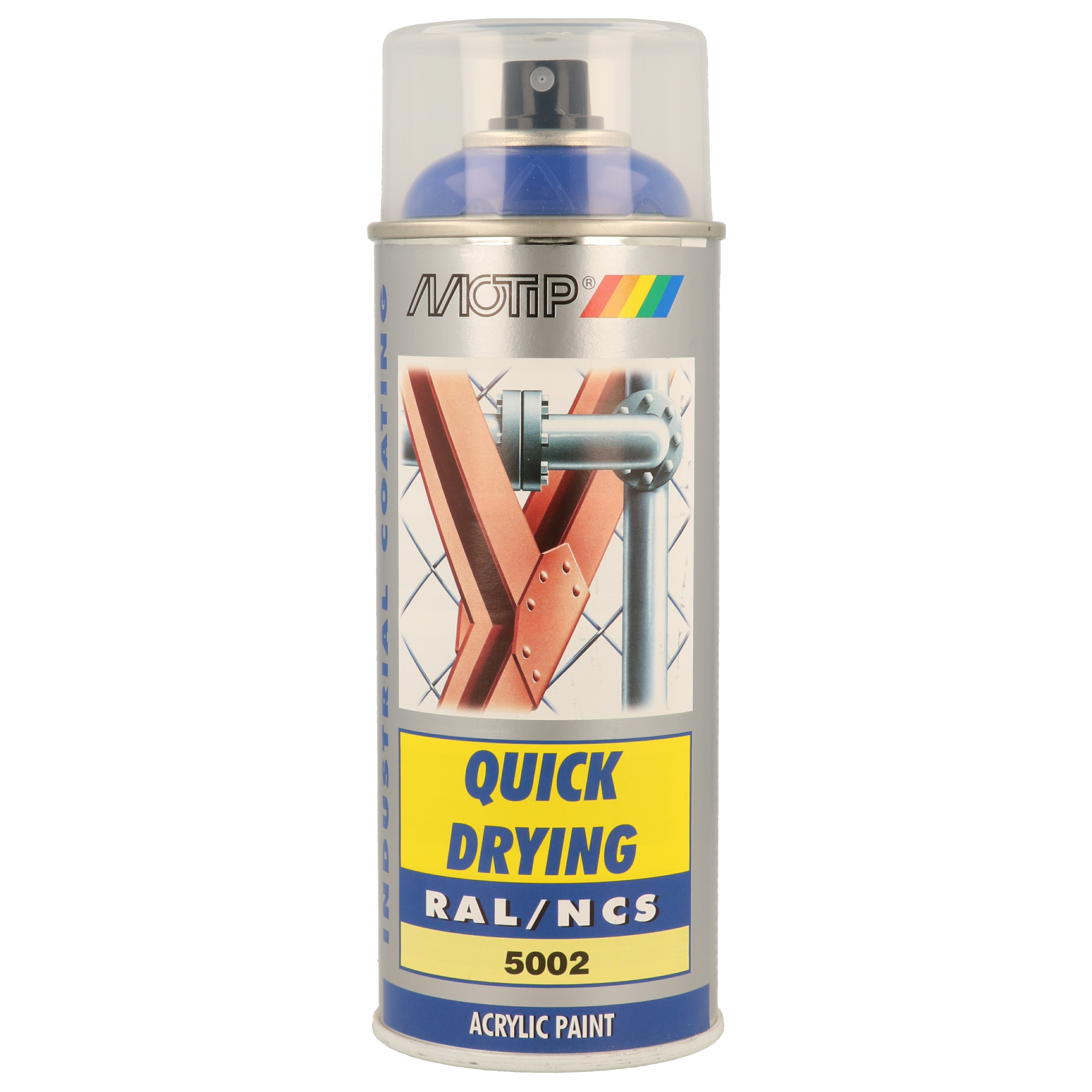  Spraymaling Blank - Ral 5002 Ultramarin Blå