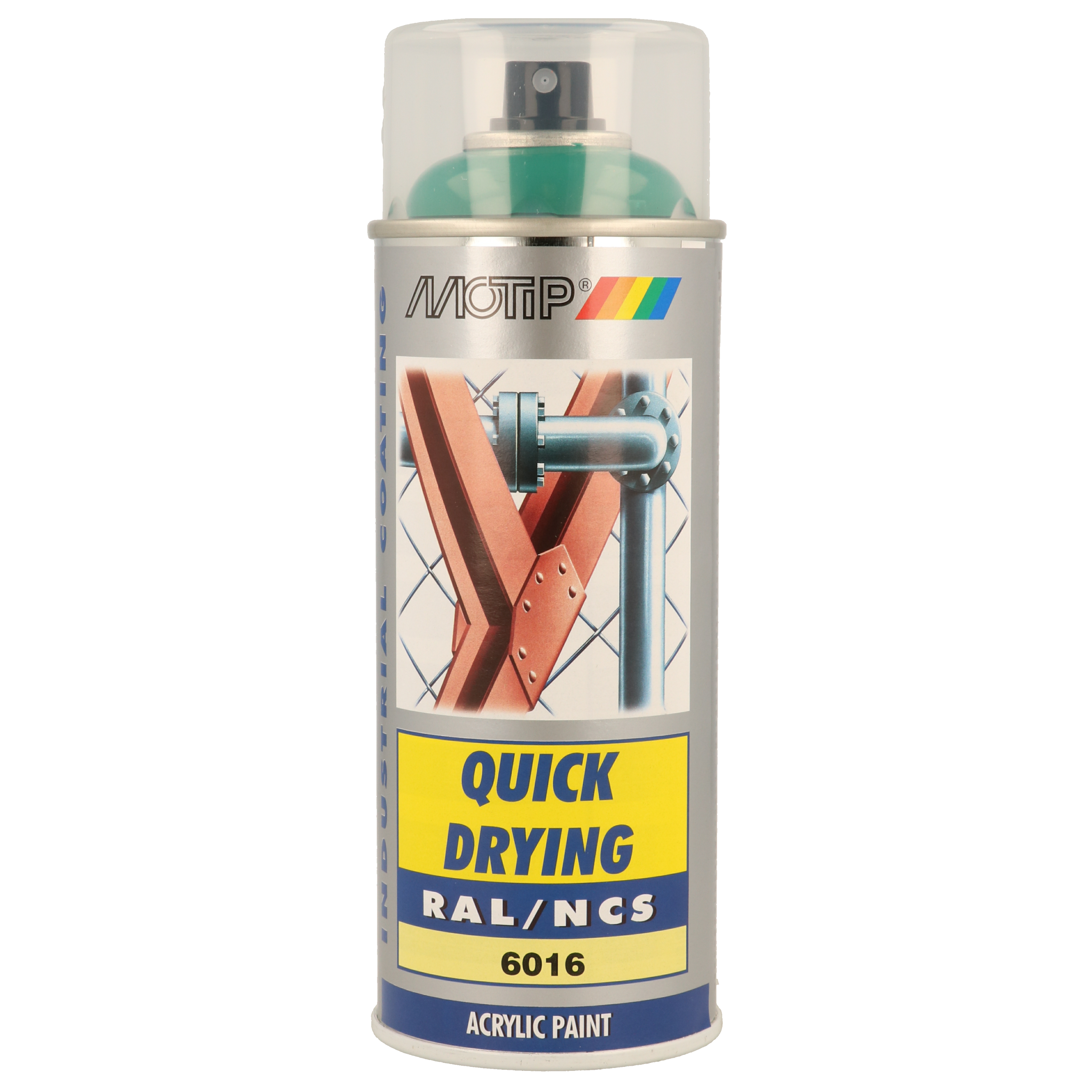 Spraymaling Blank - Ral 6016 Turkis Grøn