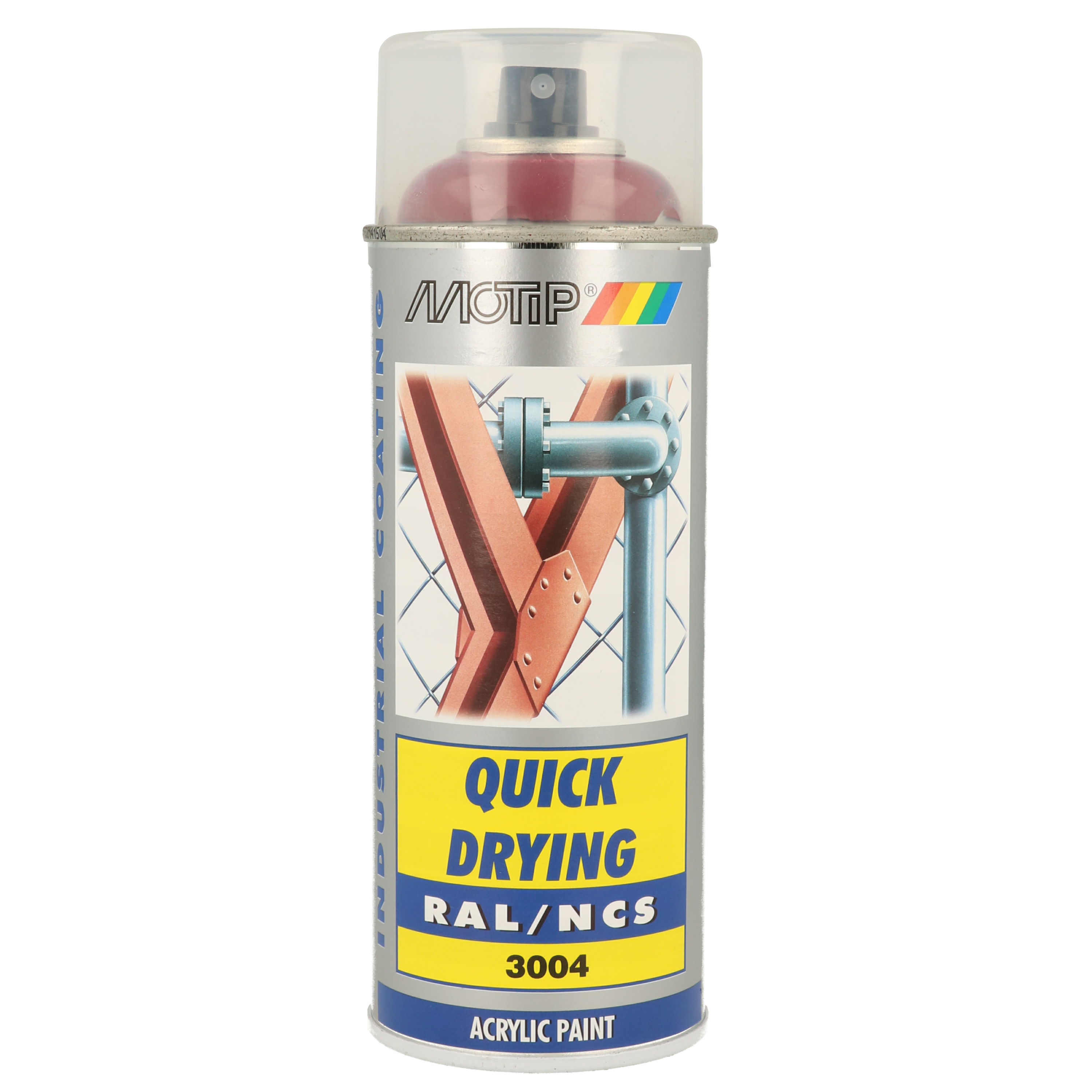 Spraymaling Blank - Ral 3004 Lilla Rød