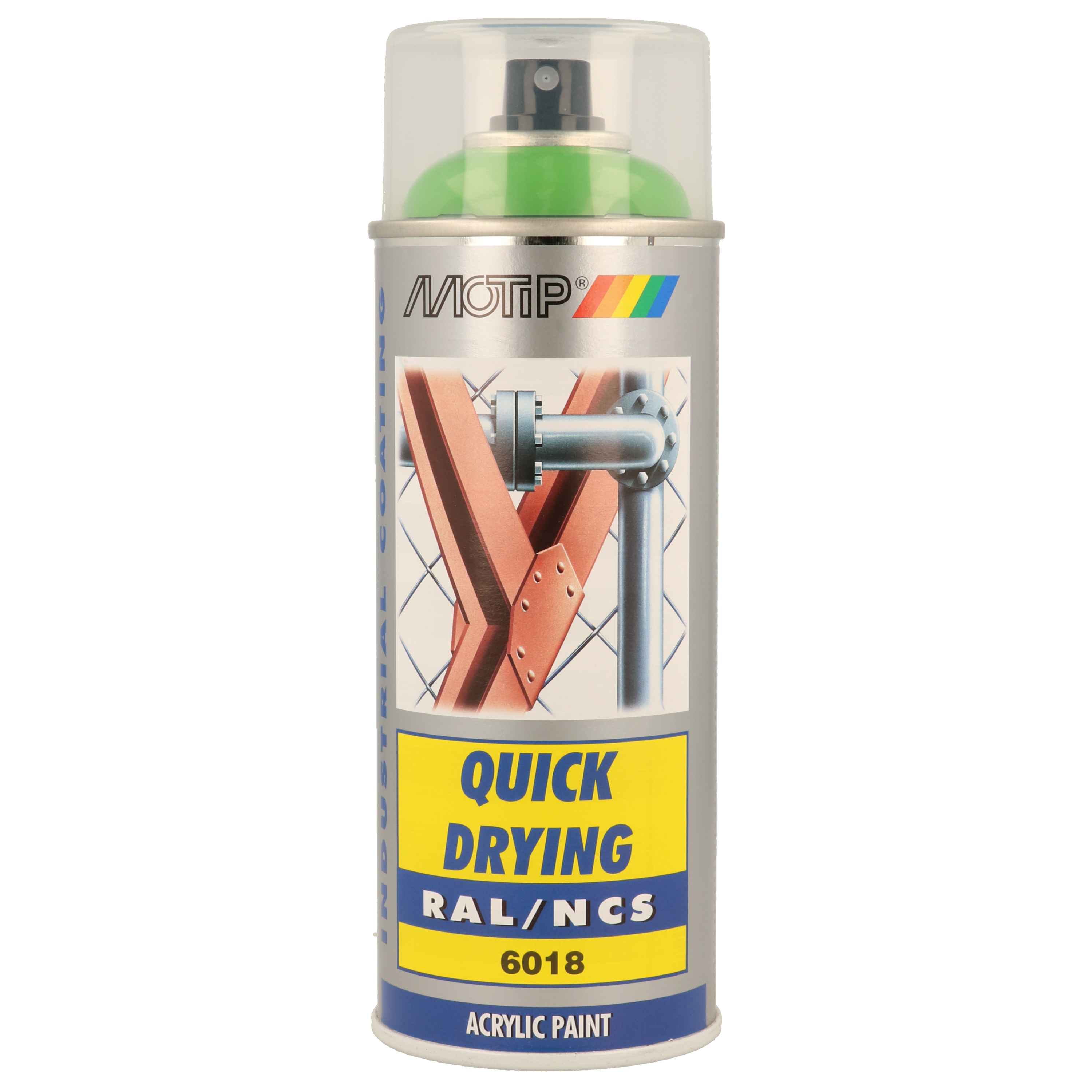 Spraymaling Blank - Ral 6018 Gul Grøn