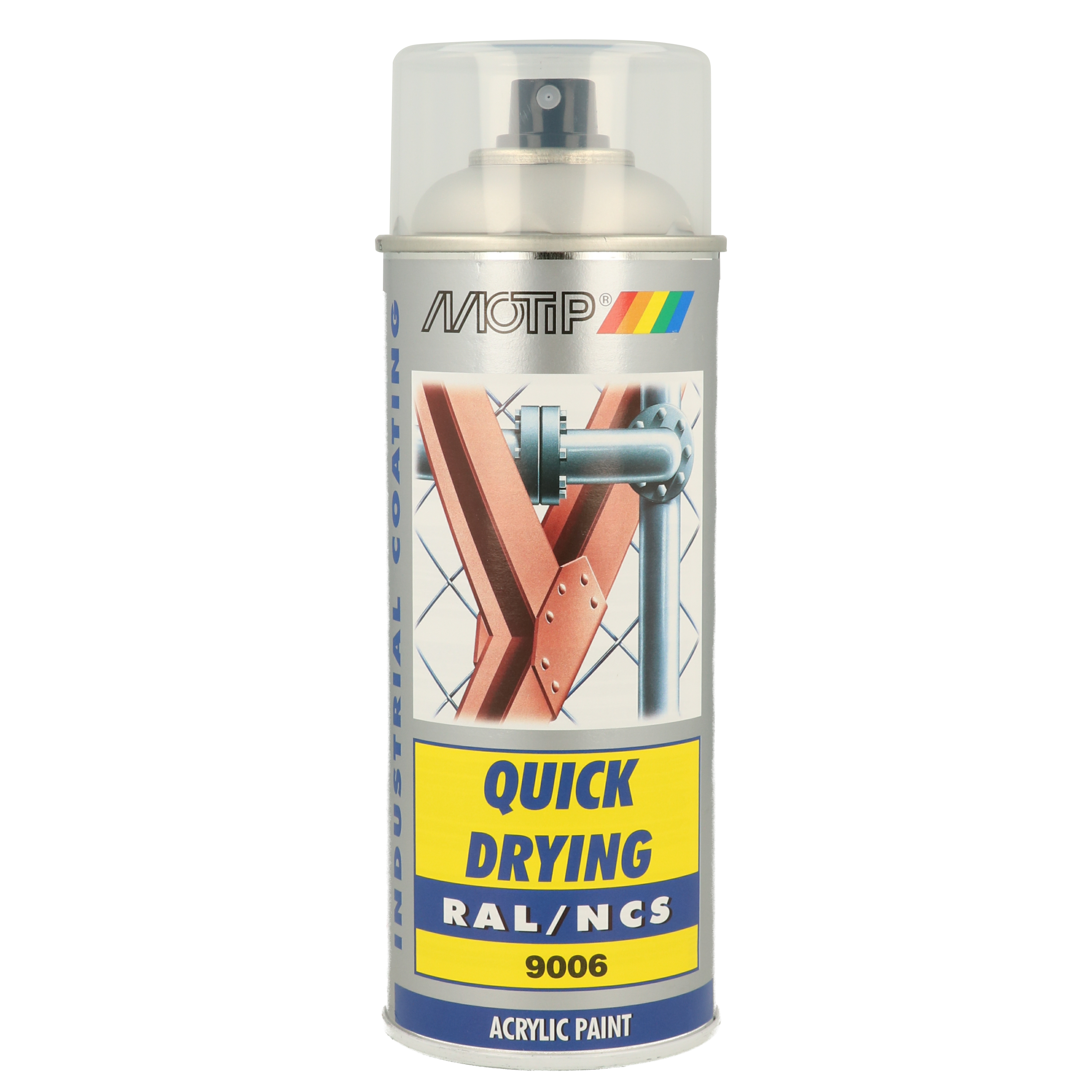 Spraymaling Blank - Ral 9006 Sølv