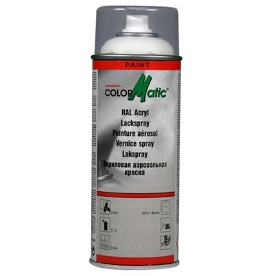 Spraymaling Ral 9010 Ren Hvid Højglans