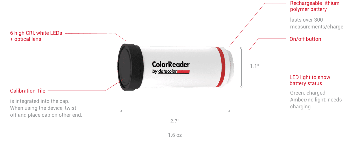 Colorreader features