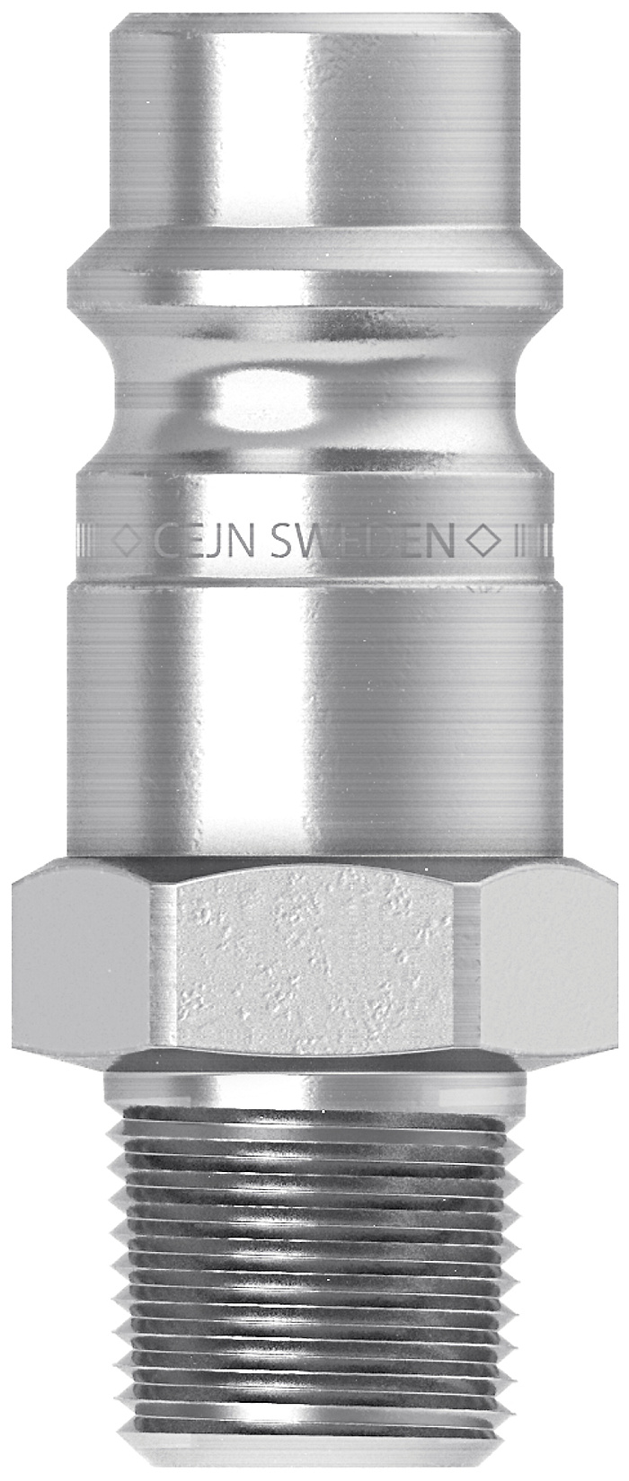 Nippel Udvendigt Gevind R 1/4" Series 320 eSafe