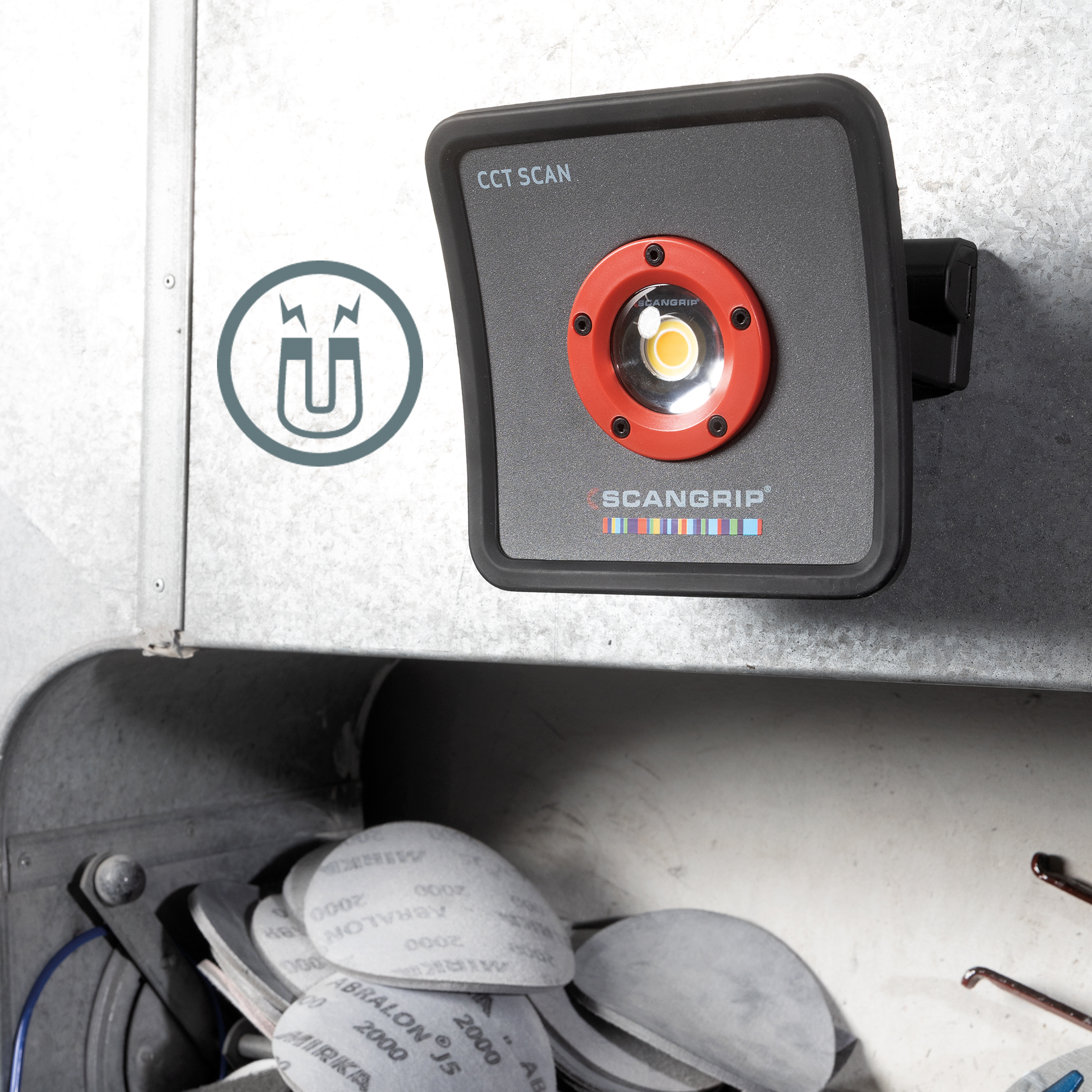 Multimatch R, håndholdt LED arbejdslampe