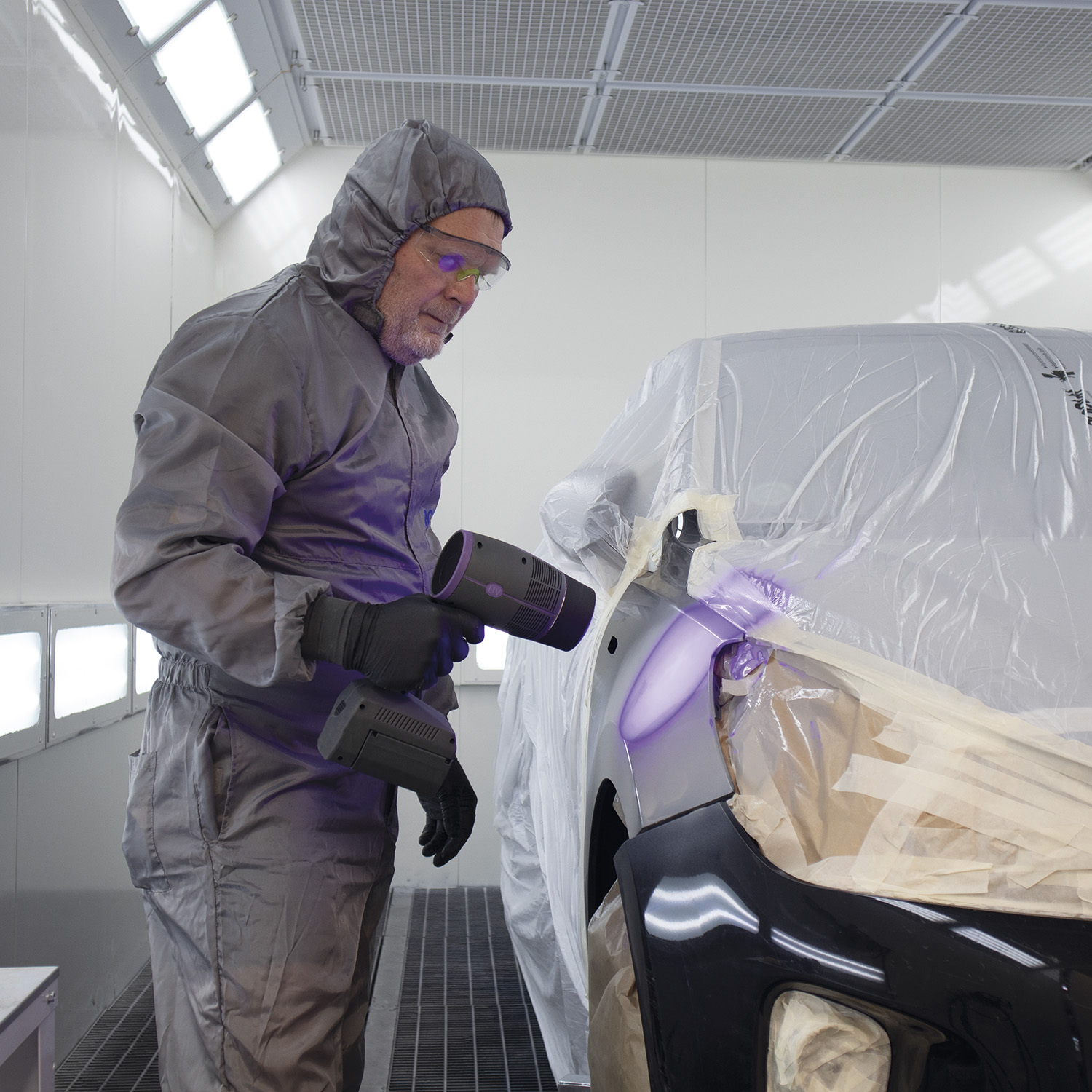 UV-Gun, LED, genopladelig