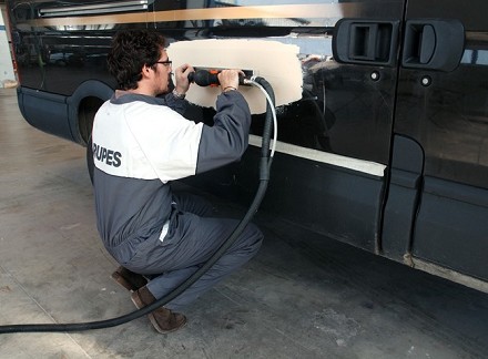 SLP41A Pneumatic Orbital Sander Velcro