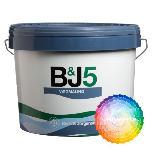 B&J 5 Vægmaling Efter Farvekode