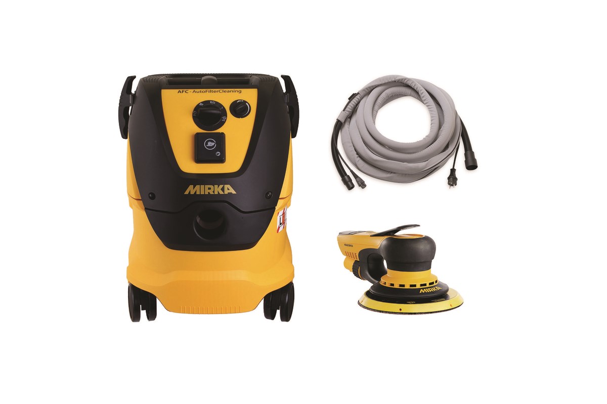 Deros 650Cv 150Mm 5.0 & Støvsuger 1230 L Afc + Slange 10M