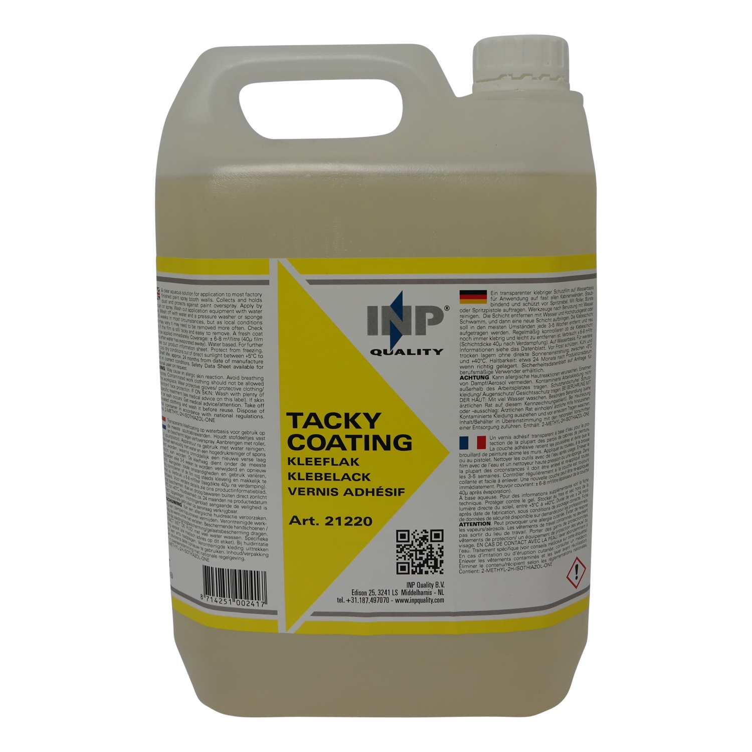 Tacky Coating Kabinbeskyttelse