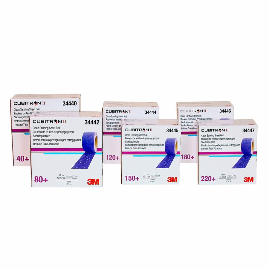 Cubitron II Hookit Slibeark Ruller 737U 70 mm x 12 m Multihul