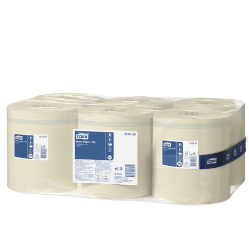 Aftørringspapir Basic 1-Lag 20.5 x 19 Cm x 300 M
