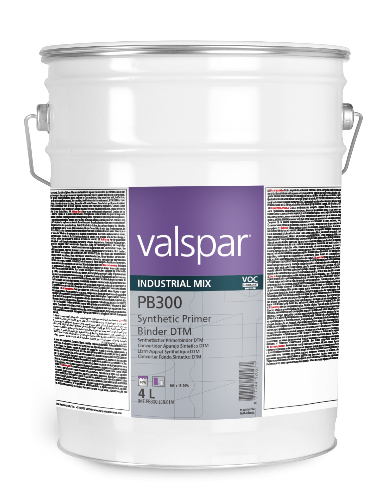 Pb300 Syntetisk Primer Binder Dtm (Tonbar)