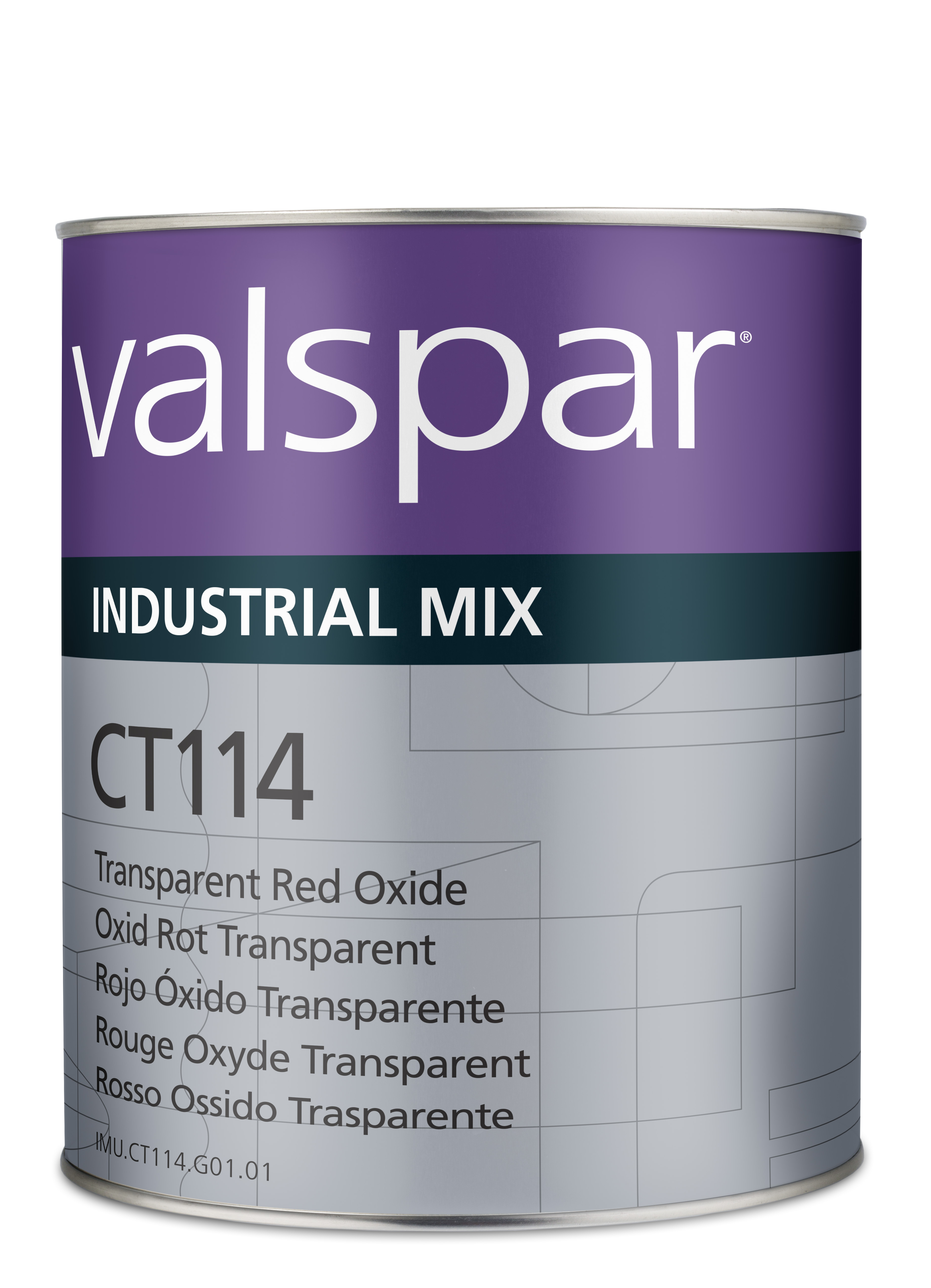 Ct114 Gennemsigtig Rød Oxid