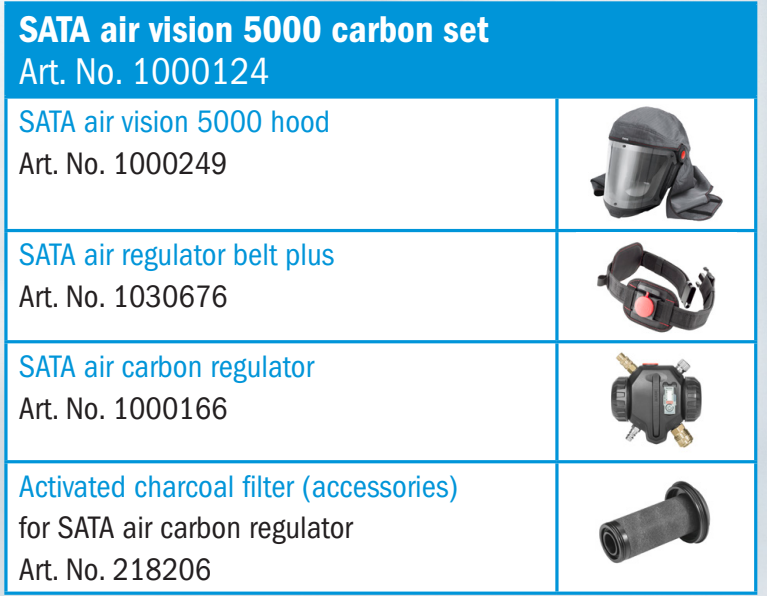  Air Vision 5000 Maske Komplet