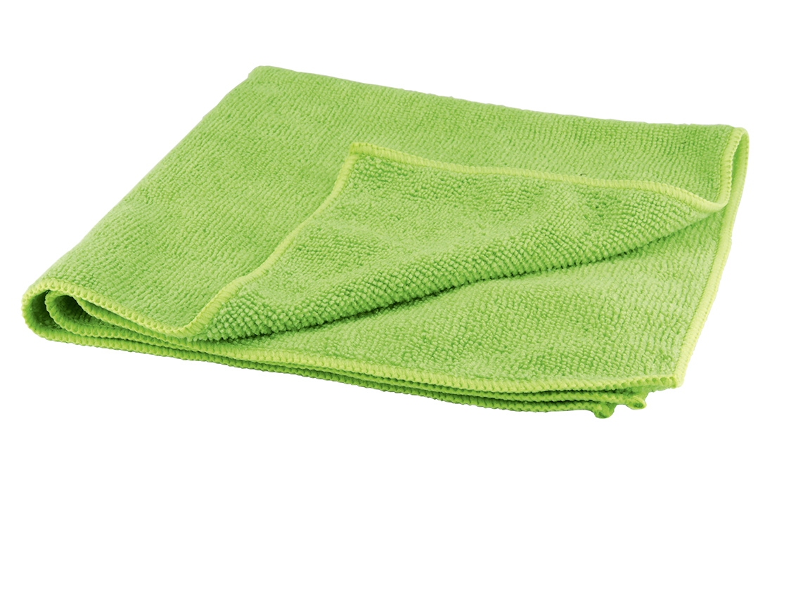 60-200 Microfiberklud Grøn 40 X 40 Cm