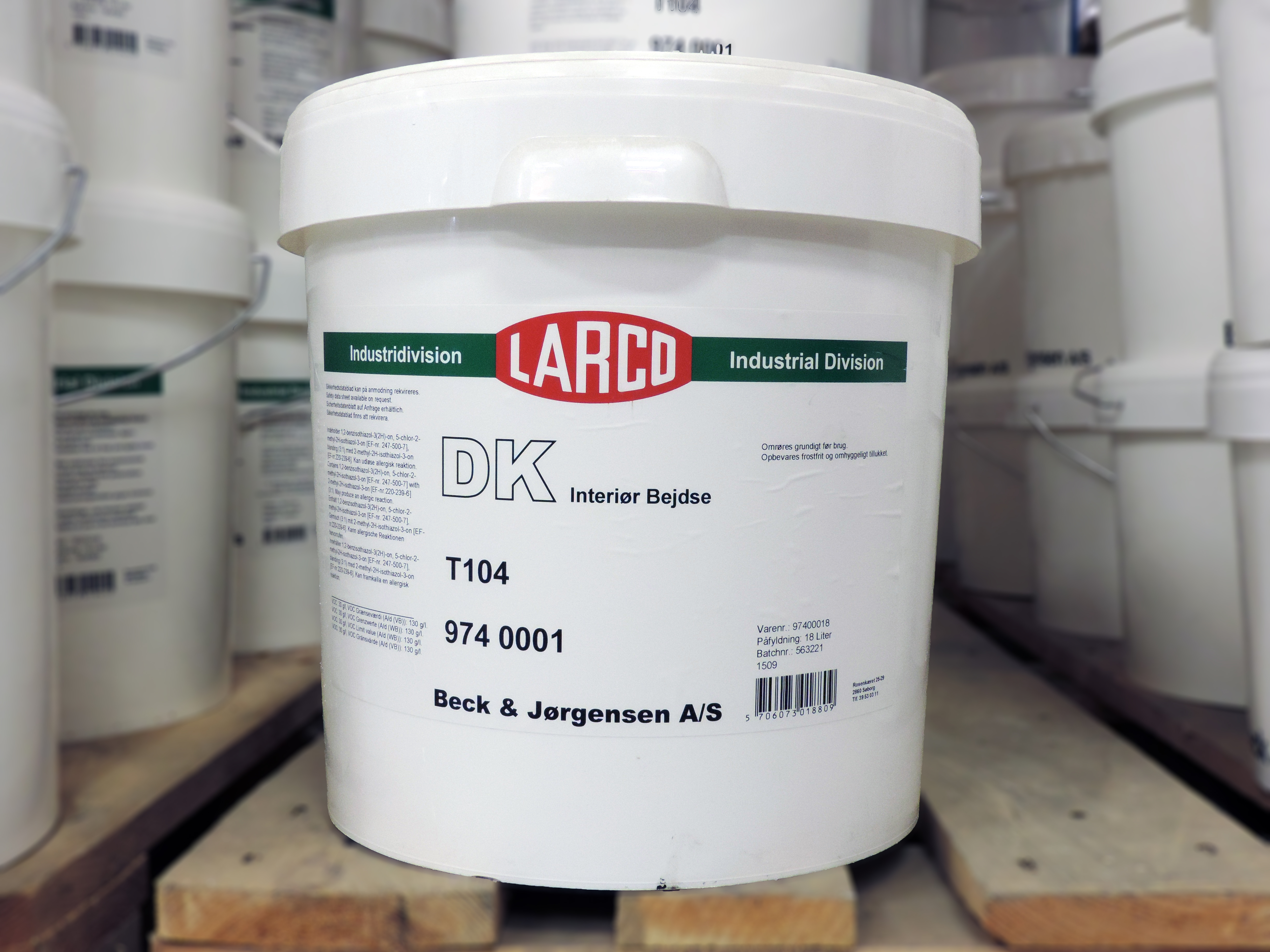 974 Dk Træbejdse T104 18 L