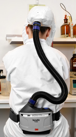 Versaflo Breathing Tube BT-30 in use