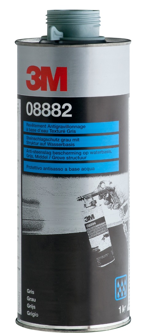 Vandbaseret Coating Tekstureret Grå 08882