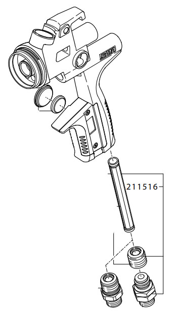 Seal Retainer Med Sleeve Og Swivel Joint 211516
