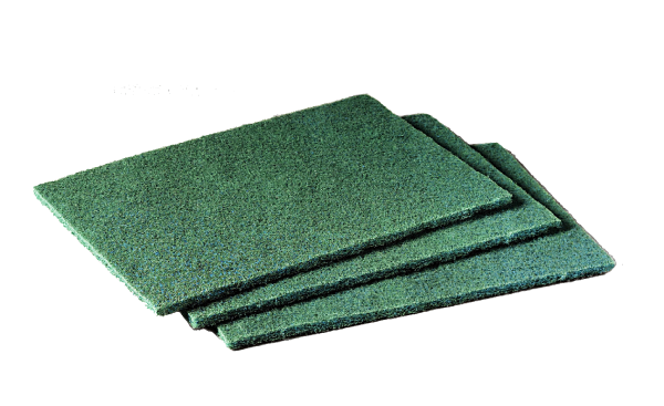 Rengørings- og Finish-ark, 158 mm x 224 mm, A VFN, Grøn