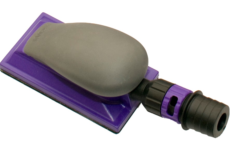 Hookit Purple+ Multihole Handblock 70 x 127 mm